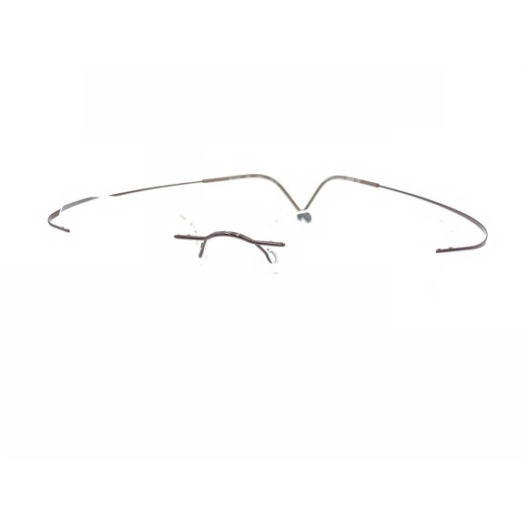 Silhouette M7395 /40 6062 Titanium Brown Rimless Eyeglasses Frames 19 140 - Picture 8 of 13